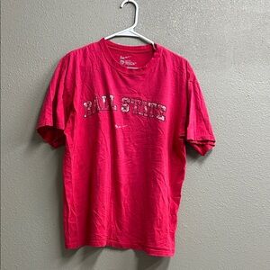 Nike Red Ball State Short Sleeve Tee